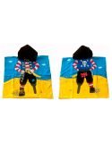 Toalla Poncho Infantil Pirata