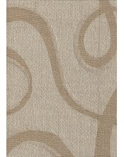 Colcha Foulard Multiusos Jacquard Abstract Beige A