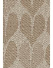 Colcha Foulard Multiusos Jacquard Corazones Beige A