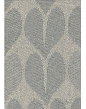 Jarapa Multiusos Jacquard Corazones Gris CA