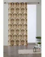 Cortina Damasco Beige