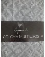 Colcha Foulard Multiusos INDO Azul Celeste