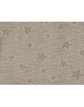 Colcha multiusos estrella detalle beige