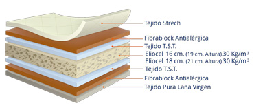 Detalle estructura interior